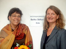 Roswitha Neukirch (Bethe Stifung Köln) und Ulrike Mund (EigenSinn) Foto Roswitha Neukirch (Bethe Stifung Köln) und Ulrike Mund (EigenSinn)