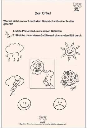 Lilly und Leo, Arbeitsmaterialien, Blatt 1